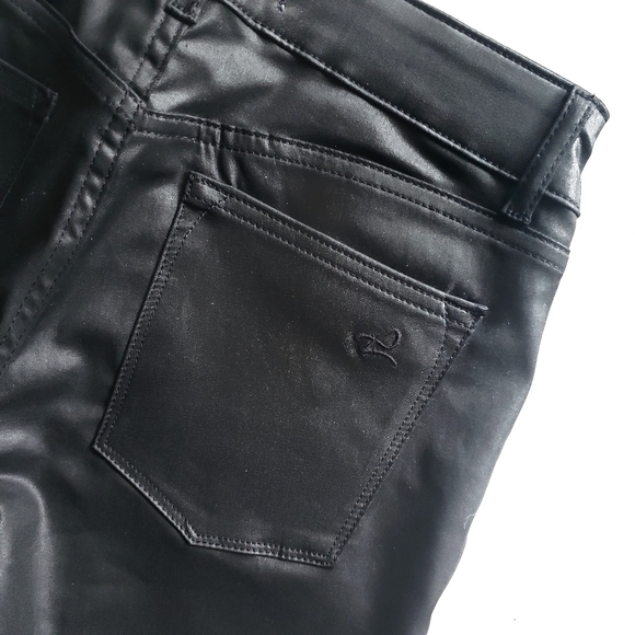 DL1961 Leather Skinny Emma Power Legging Jeans - Picture 4 of 12